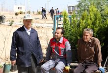 گزارش تصویری مراسم روز درخت کاری در دانشگاه  با حضور ورزشکاران ملی پوش شهرستان شاهرود  